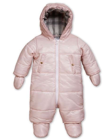 burberry infant'|girls infant Burberry snow suit.